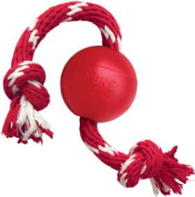 red ball and rope